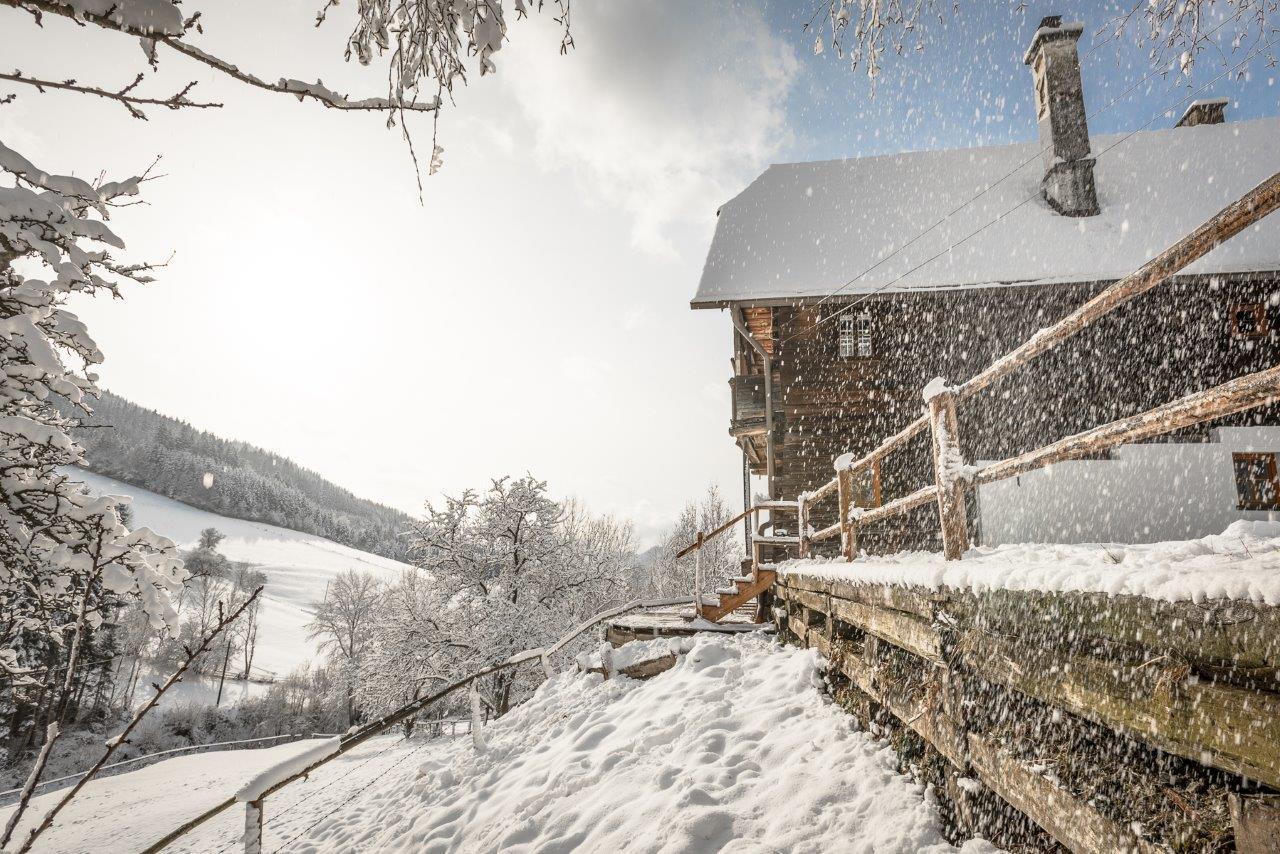Villa Urlaub Auf Der Alm "Deluxe" Preggraben Exterior foto
